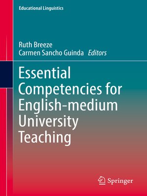 cover image of Essential Competencies for English-medium University Teaching